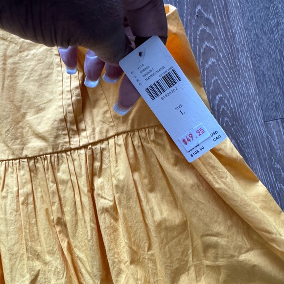 MAEVE / ANTHROPOLOGIE BABYDOLL TOP SZ / XL - Picture 3 of 4